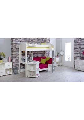 NOAH Highsleeper E WHITE/WHITE/PINK